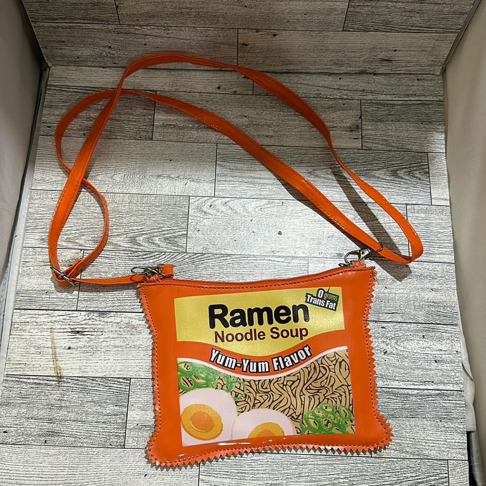 Ramen Noodle Soup Purse Crossbody Sleepyville Criters
